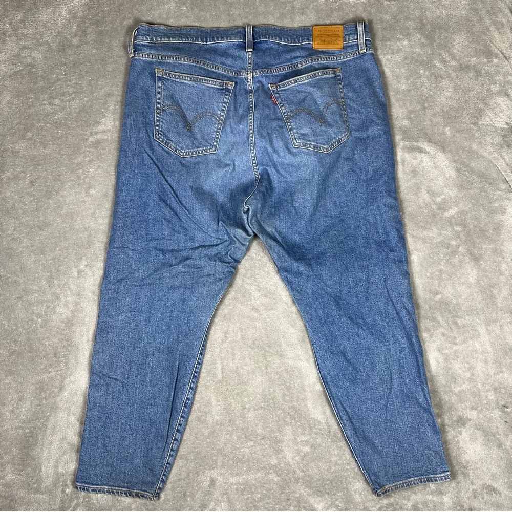 Levi's Jeans Womens 18W Wedgie Skinny Button Fly High Waisted Grunge Denim - Picture 6 of 12